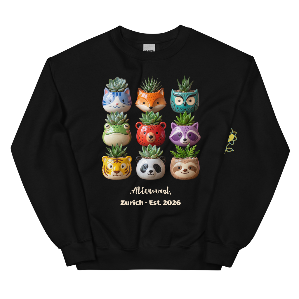 Animal Pottery Home decor Unisex Sweatshirt - Alivwood