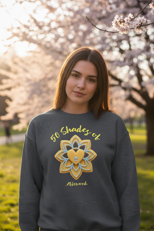 Alivwood 50 Shadesof Wax Logo Unisex Sweatshirt - Alivwood