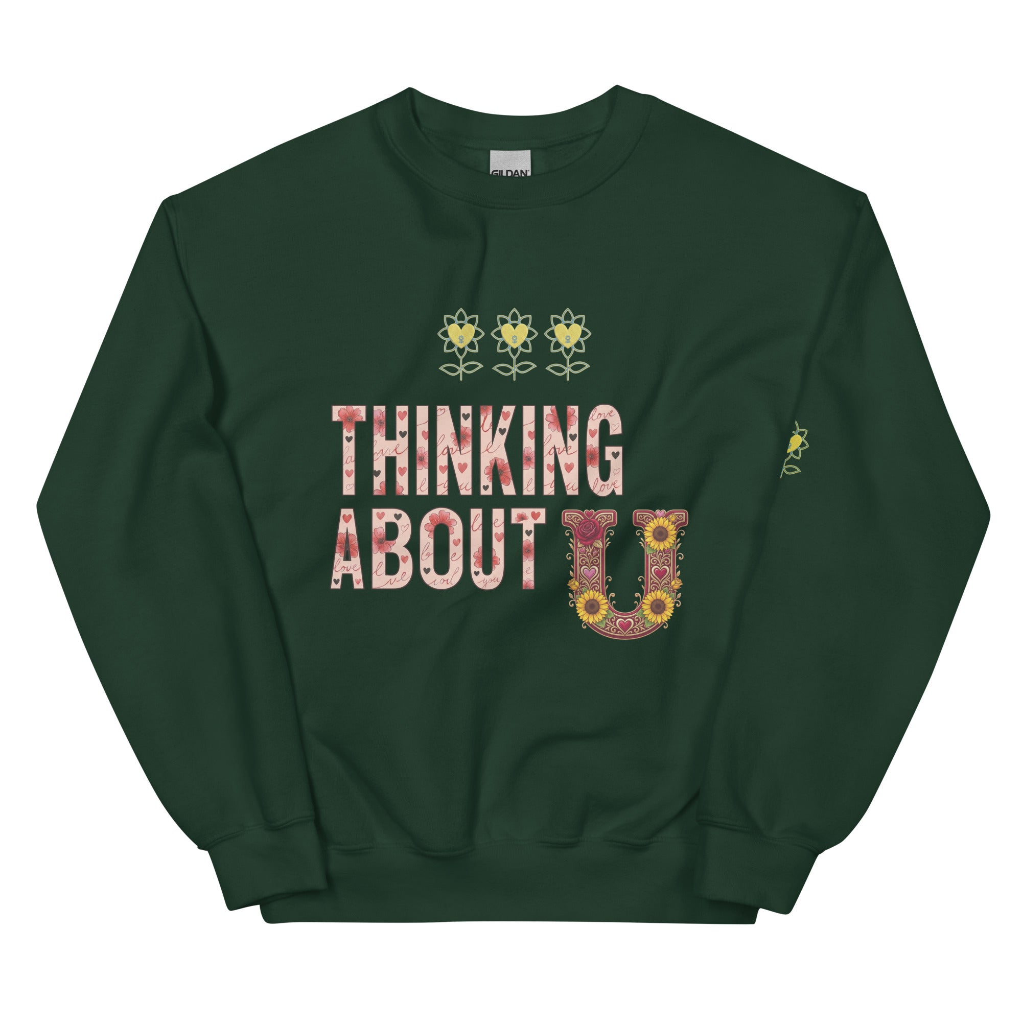 ThinkingAboutU Unisex Sweatshirt - Alivwood