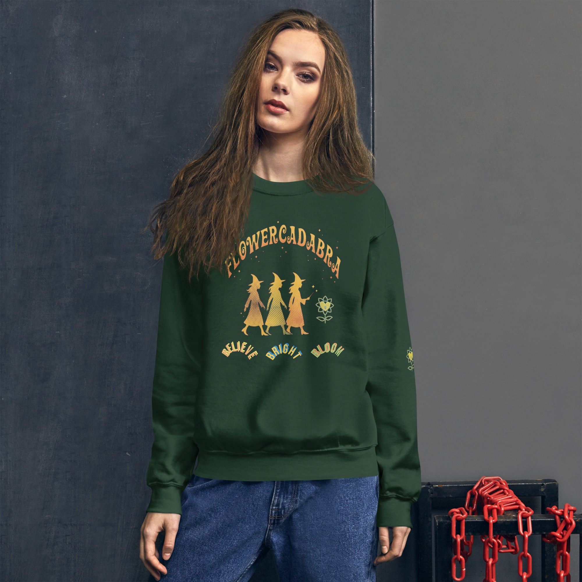 Flowercadabra Unisex Sweatshirt - Alivwood