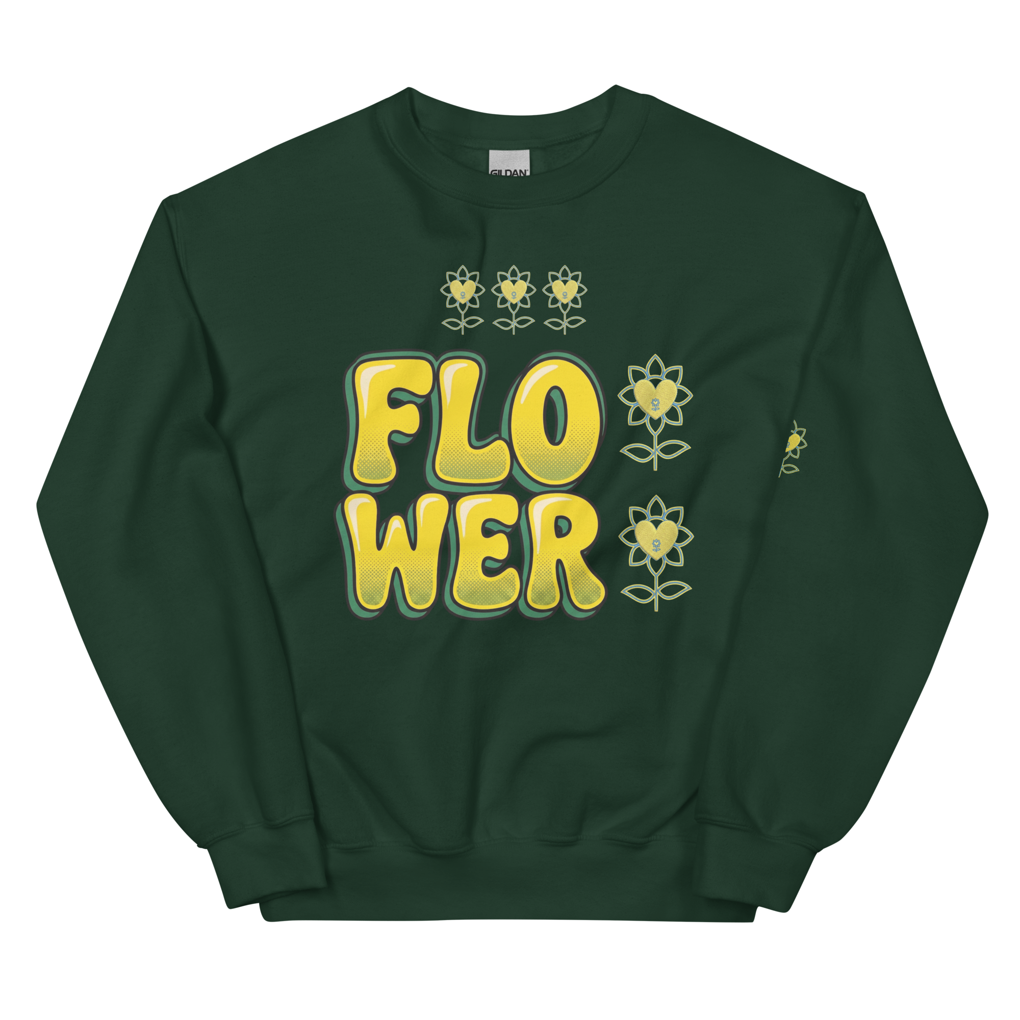 Flower Unisex Sweatshirt - Alivwood