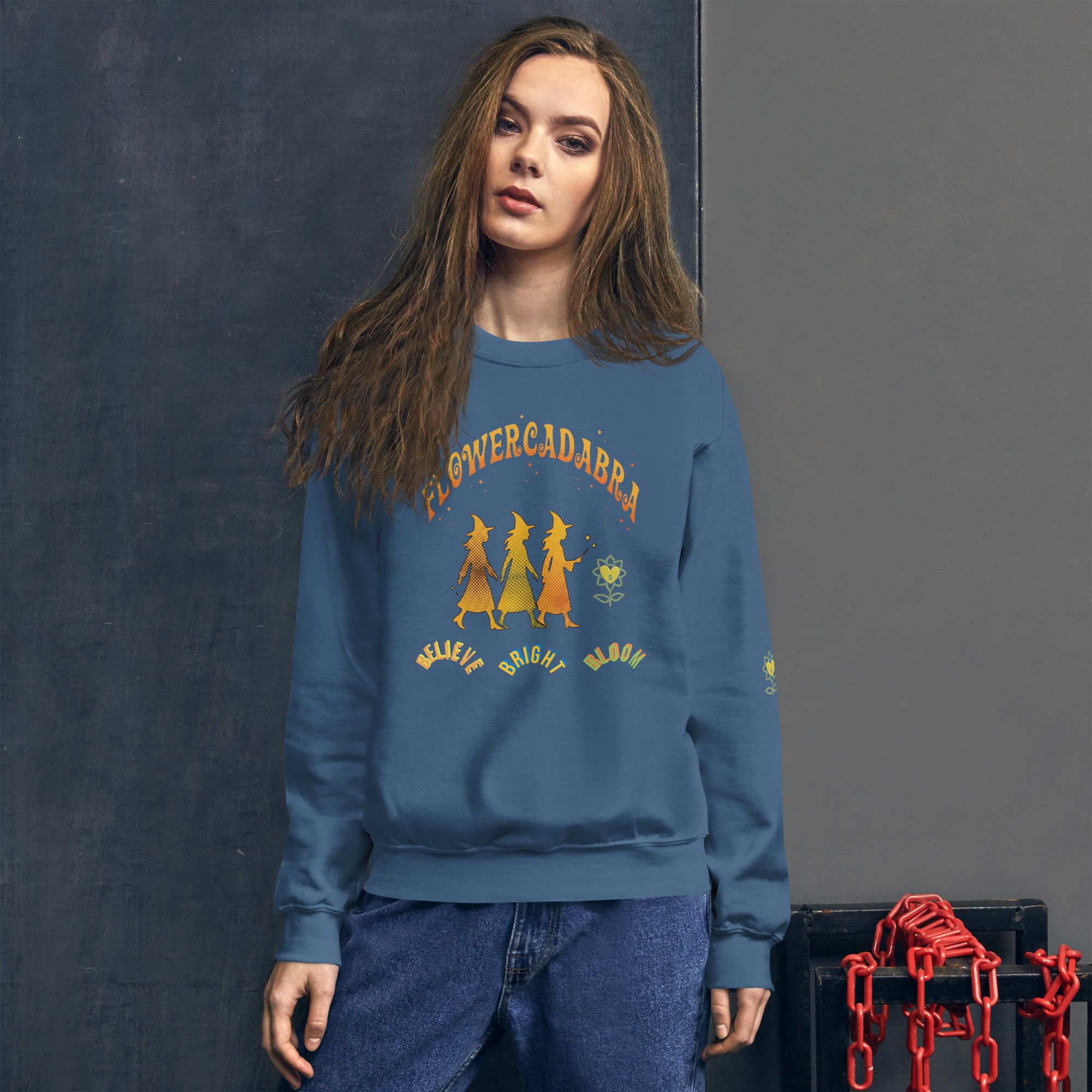 Flowercadabra Unisex Sweatshirt - Alivwood