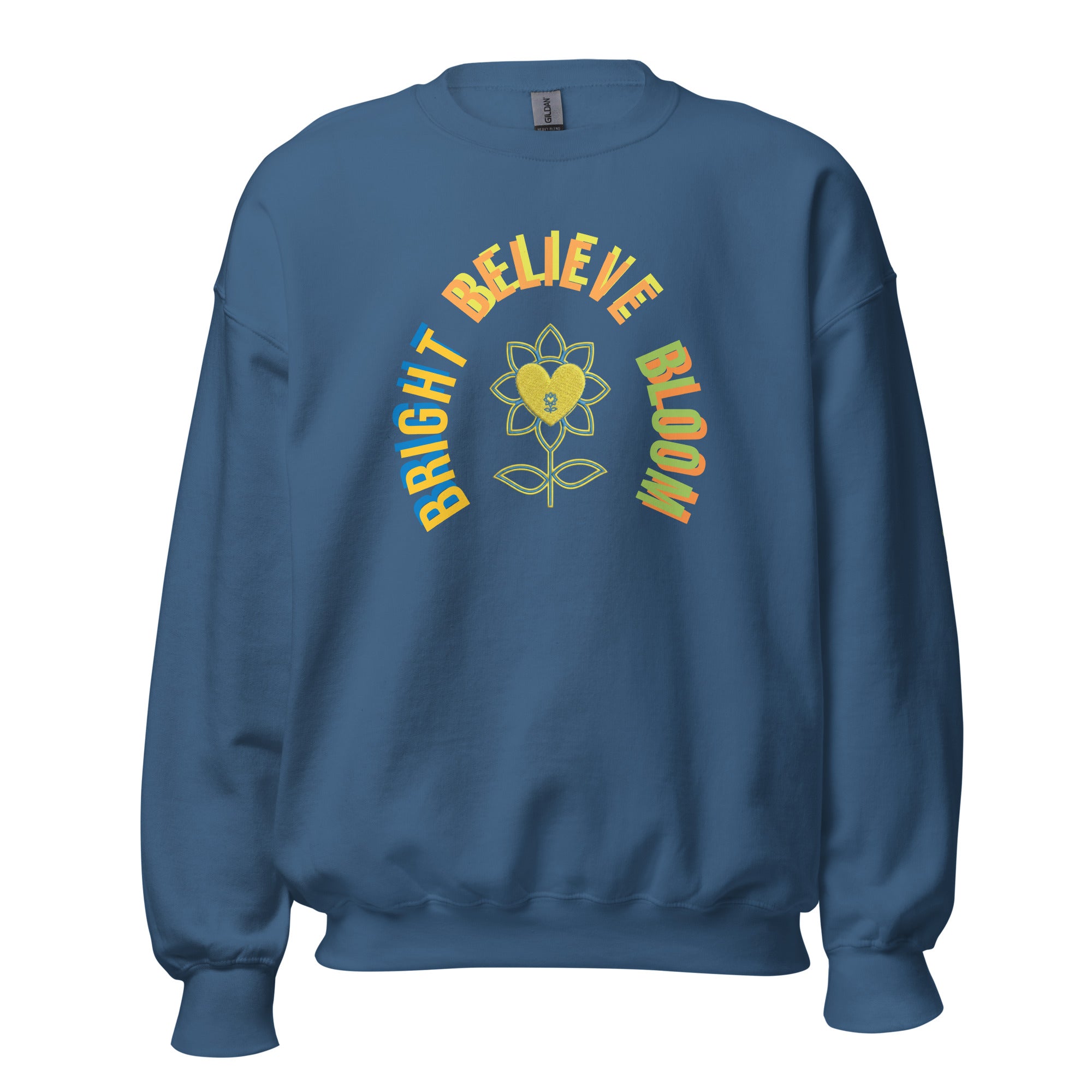 BelieveBrightBloom Unisex Sweatshirt - Alivwood