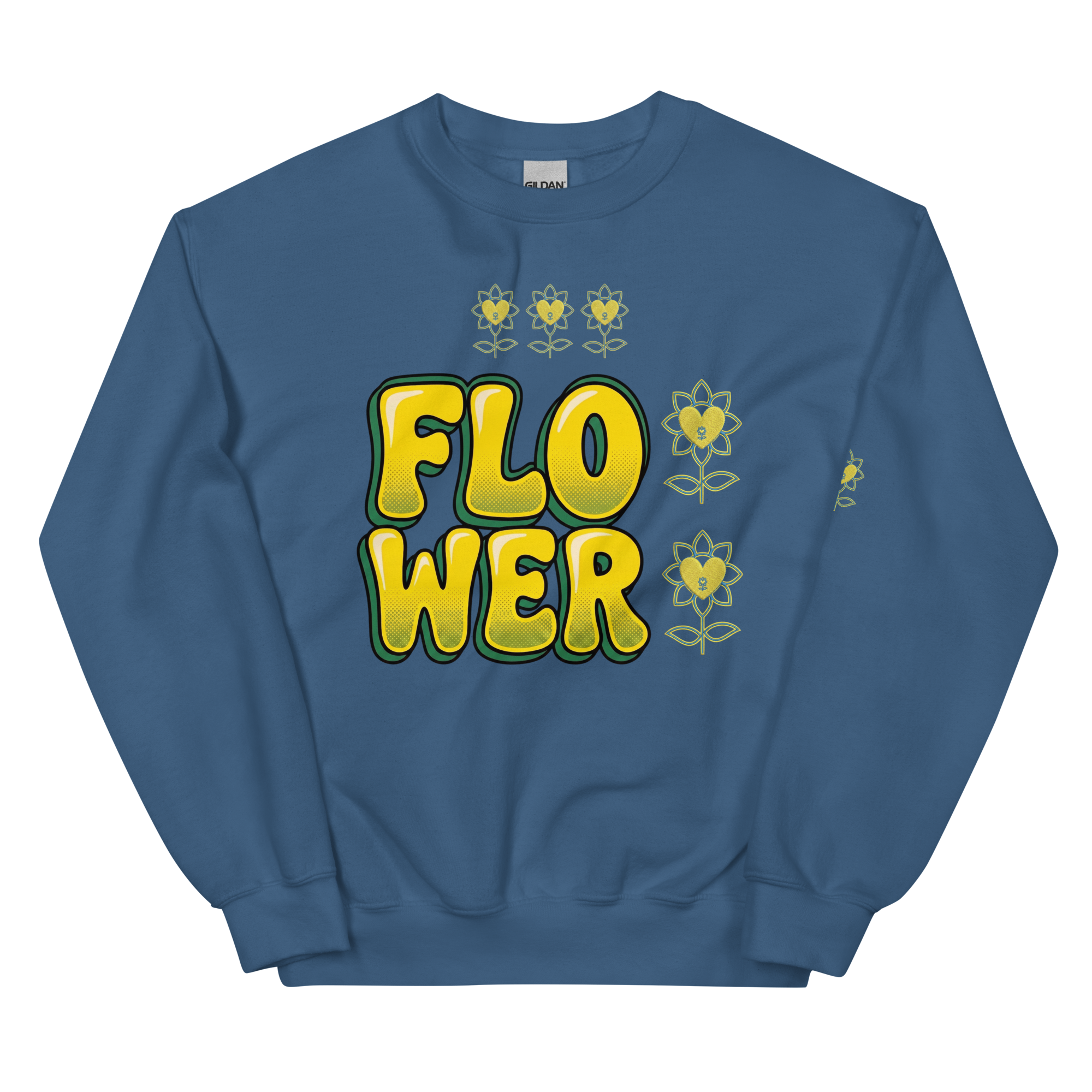 Flower Unisex Sweatshirt - Alivwood