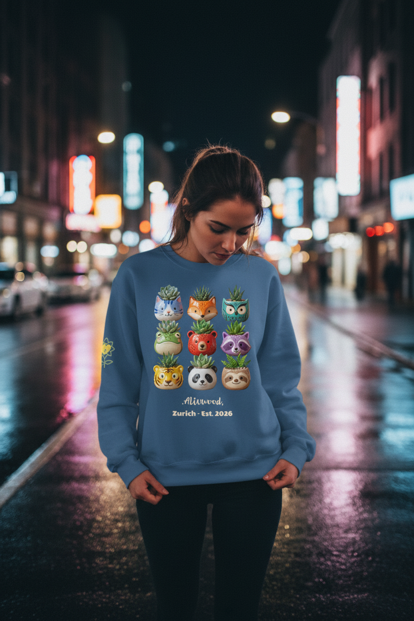 Animal Pottery Home decor Unisex Sweatshirt - Alivwood