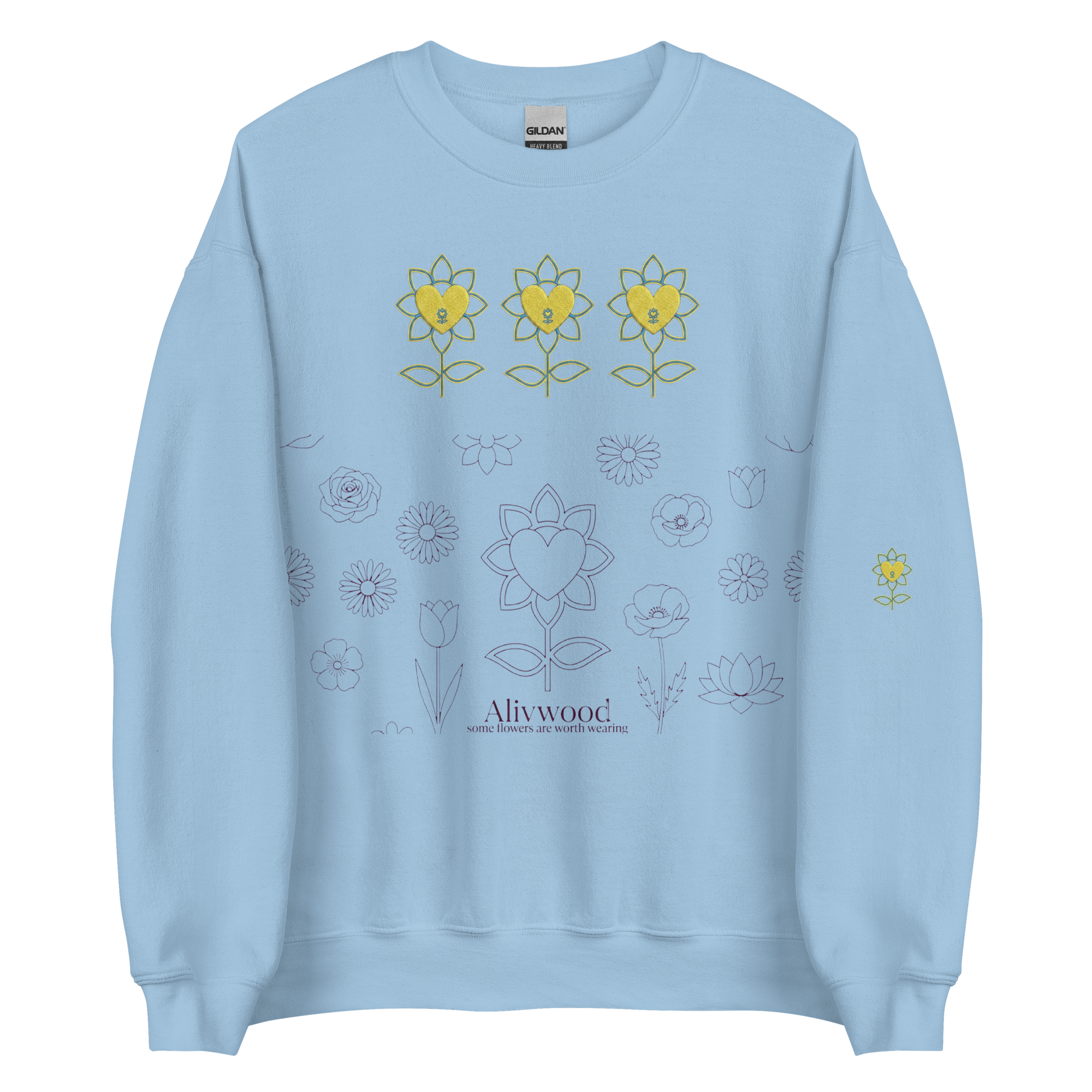 AlivwoodWorth Unisex Sweatshirt - Alivwood