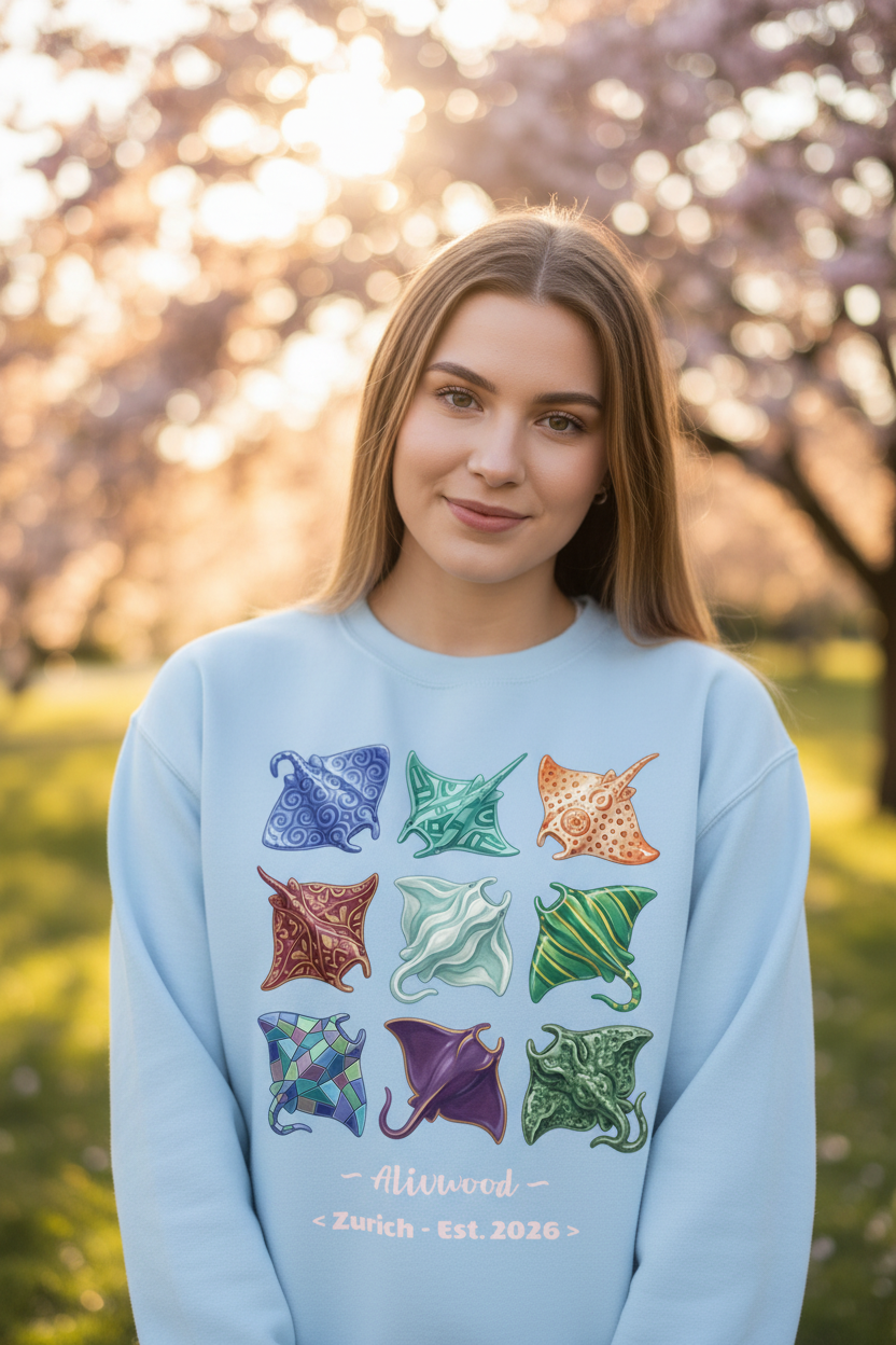 Stingray Home decor Unisex Sweatshirt - Alivwood