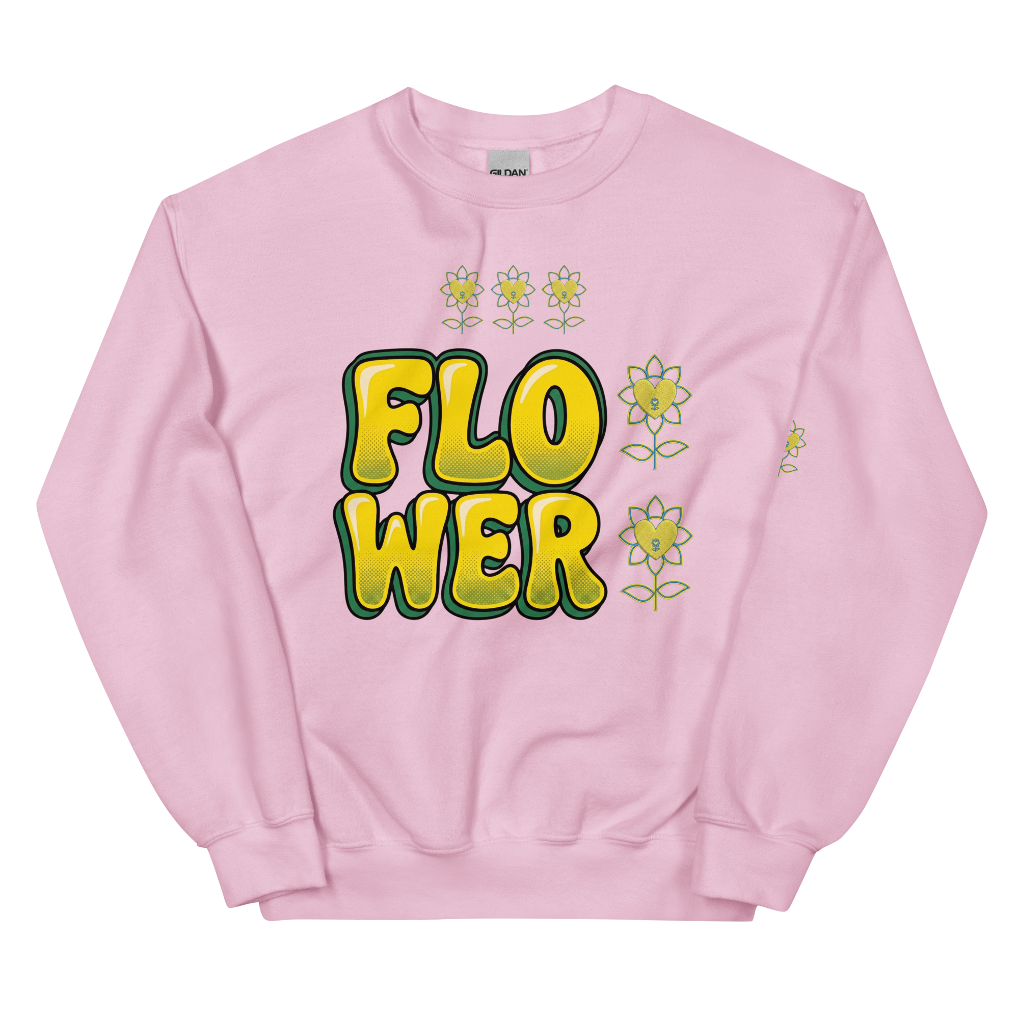 Flower Unisex Sweatshirt - Alivwood