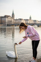 BrightBelieveBloom embroidery Unisex Sweatshirt - Alivwood