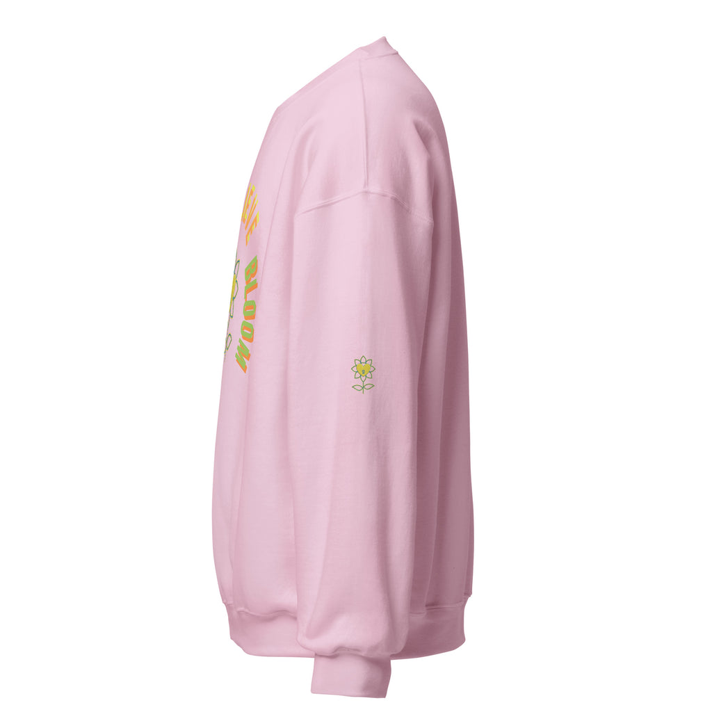 BelieveBrightBloom Unisex Sweatshirt - Alivwood