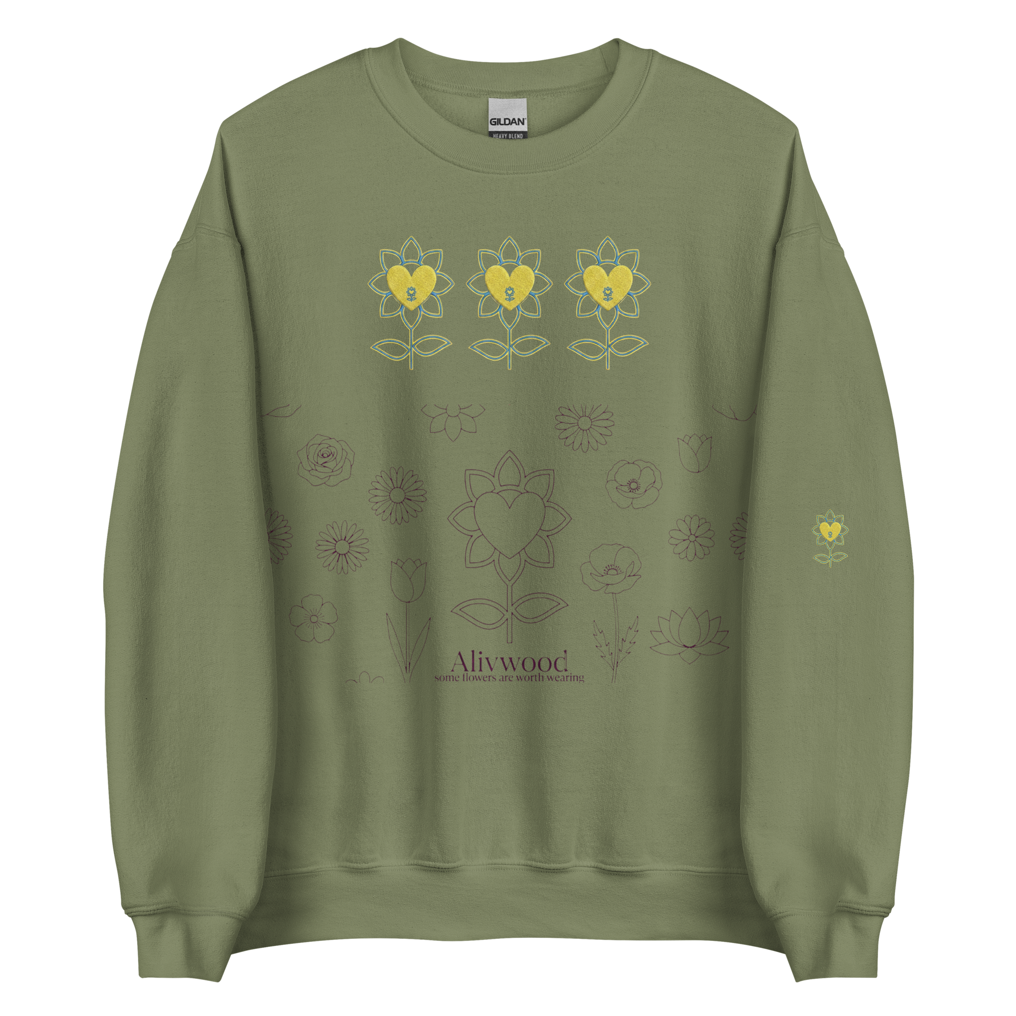 AlivwoodWorth Unisex Sweatshirt - Alivwood