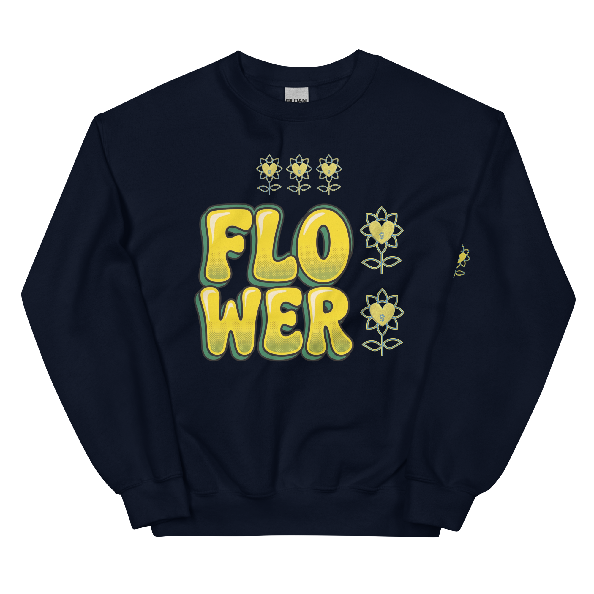Flower Unisex Sweatshirt - Alivwood