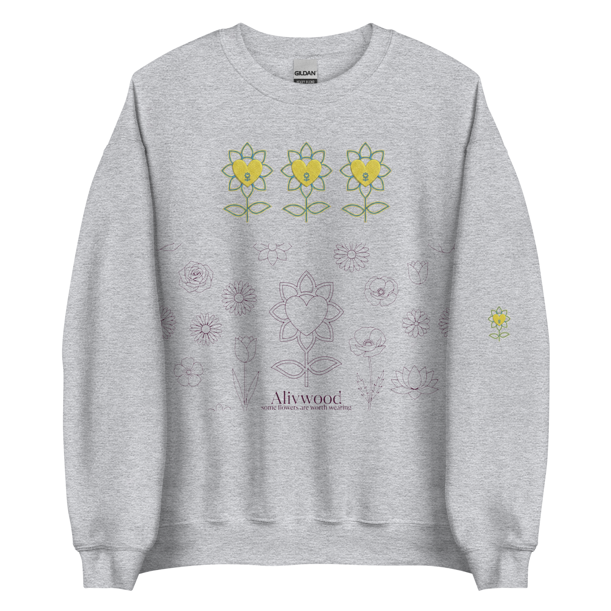AlivwoodWorth Unisex Sweatshirt - Alivwood