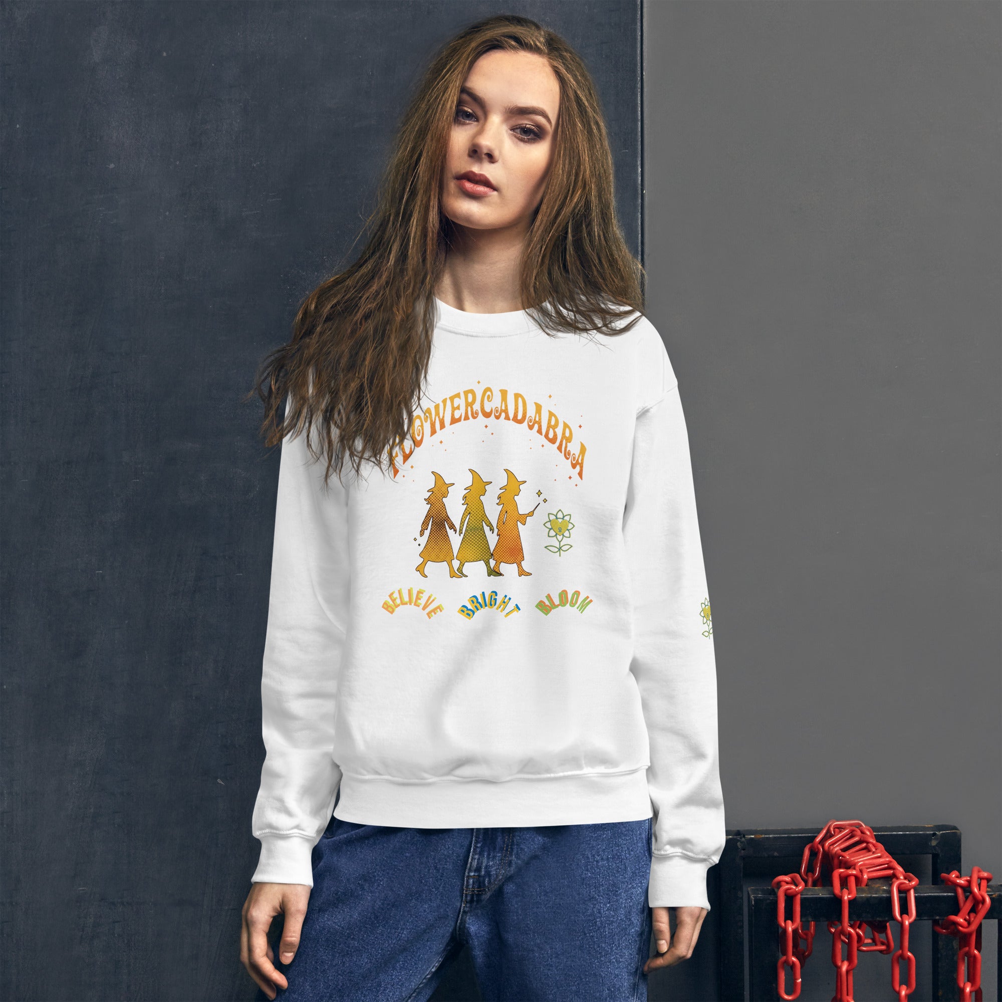 Flowercadabra Unisex Sweatshirt - Alivwood