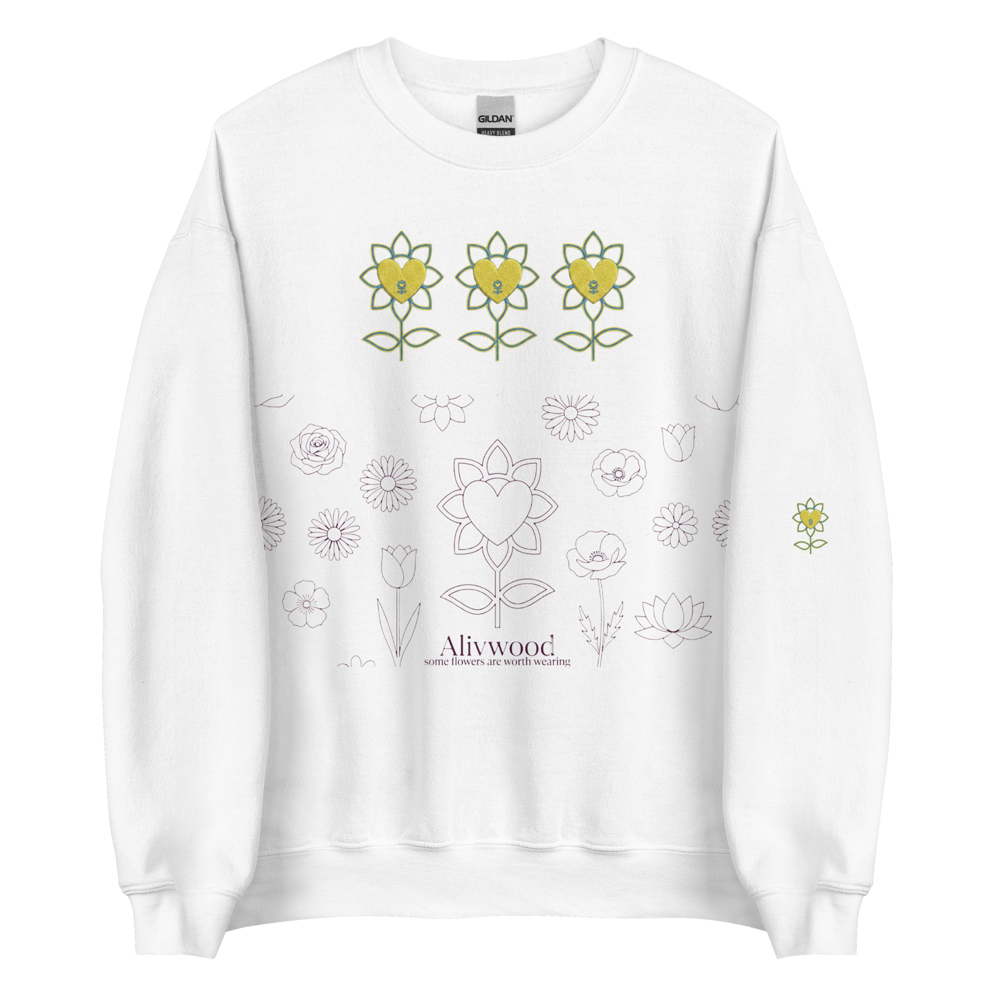 AlivwoodWorth Unisex Sweatshirt - Alivwood