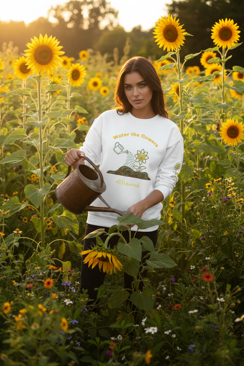 Water the flowers Unisex Sweatshirt - Alivwood