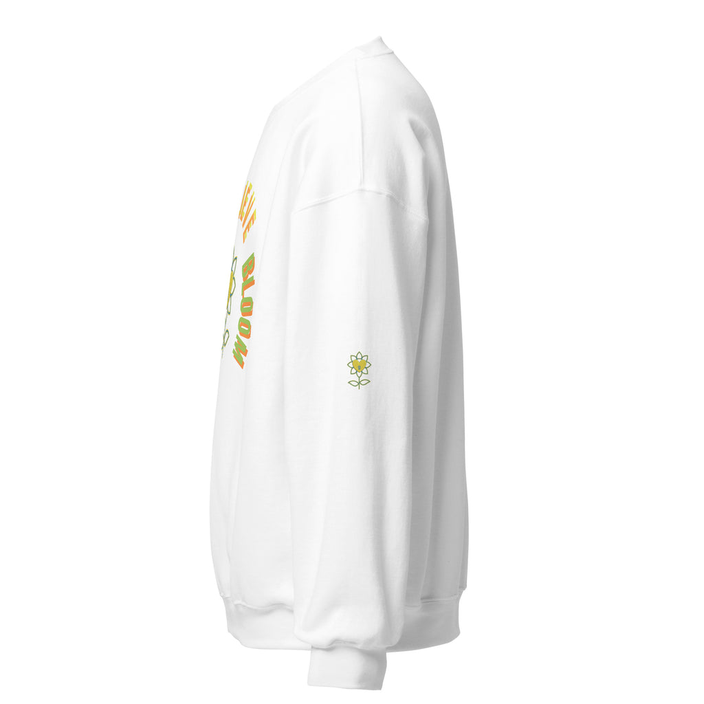 BelieveBrightBloom Unisex Sweatshirt - Alivwood