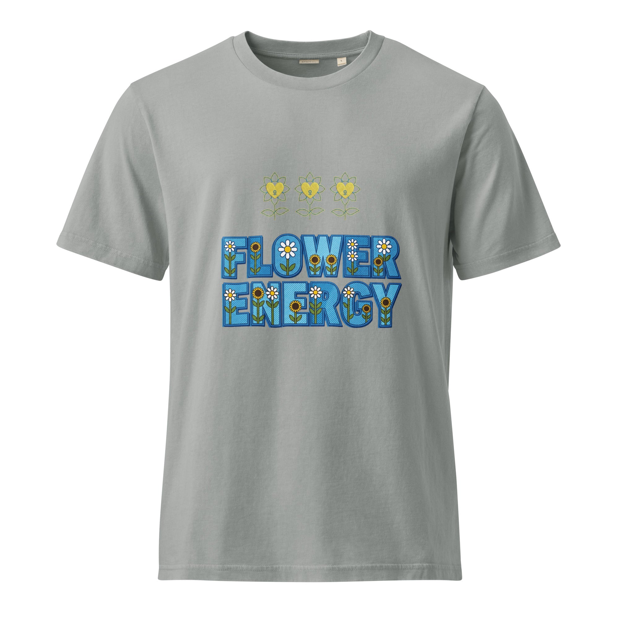 FlowerEnergy Unisex Garment Dyed Creator 2.0 Vintage T-Shirt | Stanley/Stella SATU041 - Alivwood