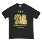Flower+Prosecco+Gifts Unisex garment-dyed heavyweight t-shirt - Alivwood