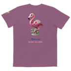 Pink Flamingo Home decor Unisex garment-dyed pocket t-shirt - Alivwood