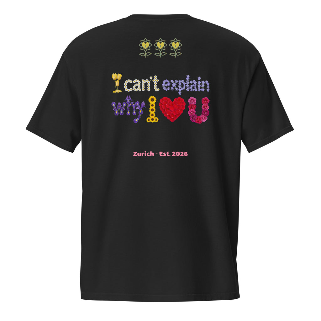 I can't explain Unisex garment-dyed pocket t-shirt - Alivwood