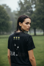 Tear or Rain Unisex garment-dyed pocket t-shirt - Alivwood