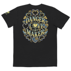 Danger Love Maker Unisex garment-dyed pocket t-shirt - Alivwood