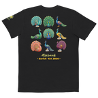 Peacock Home Decor Unisex Garment-Dyed Pocket T-Shirt - Alivwood