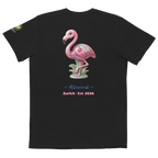 Pink Flamingo Home decor Unisex garment-dyed pocket t-shirt - Alivwood