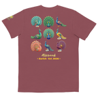 Peacock Home Decor Unisex Garment-Dyed Pocket T-Shirt - Alivwood