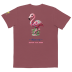 Pink Flamingo Home decor Unisex garment-dyed pocket t-shirt - Alivwood
