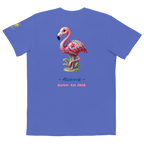 Pink Flamingo Home decor Unisex garment-dyed pocket t-shirt - Alivwood