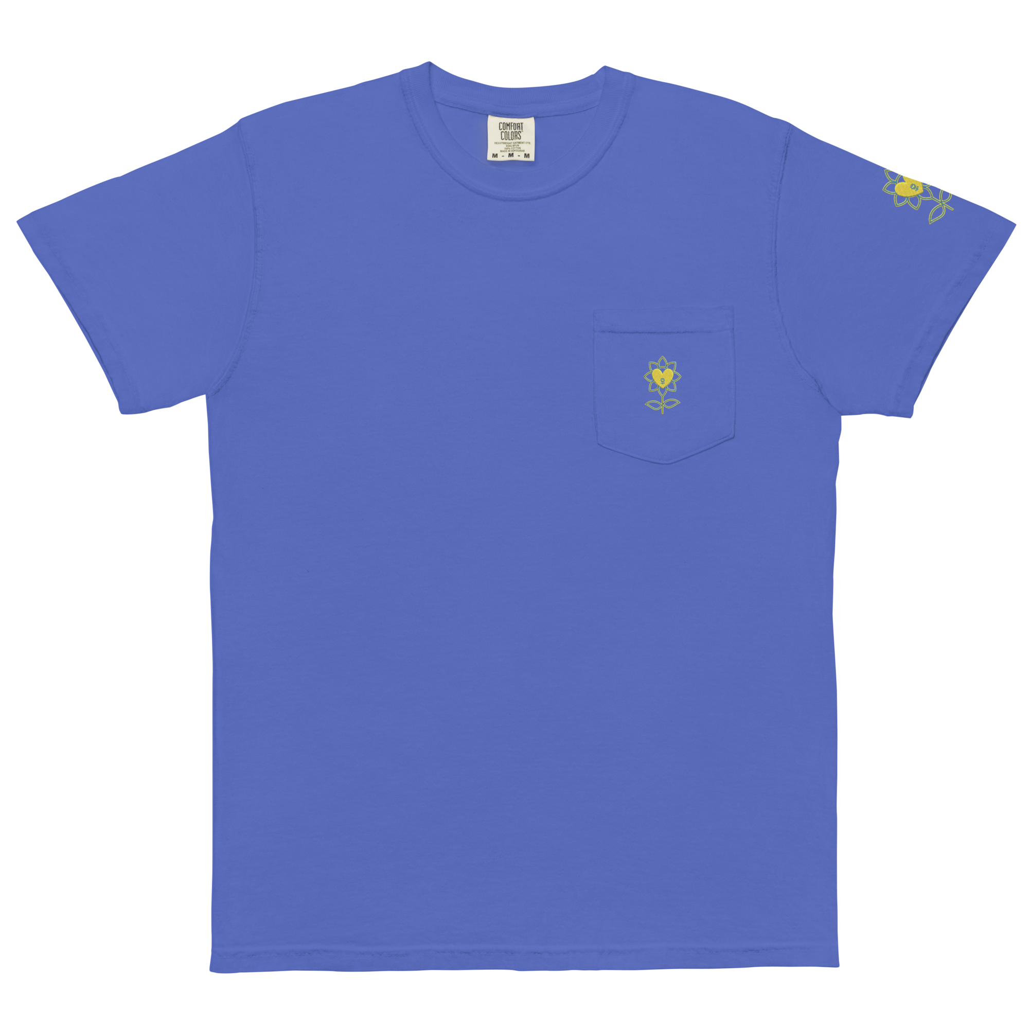 Cactus Home decor Unisex garment-dyed pocket t-shirt - Alivwood