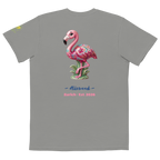 Pink Flamingo Home decor Unisex garment-dyed pocket t-shirt - Alivwood