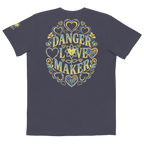 Danger Love Maker Unisex garment-dyed pocket t-shirt - Alivwood
