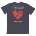 Love Scars Unisex garment-dyed pocket t-shirt - Alivwood