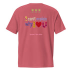 I can't explain Unisex garment-dyed pocket t-shirt - Alivwood