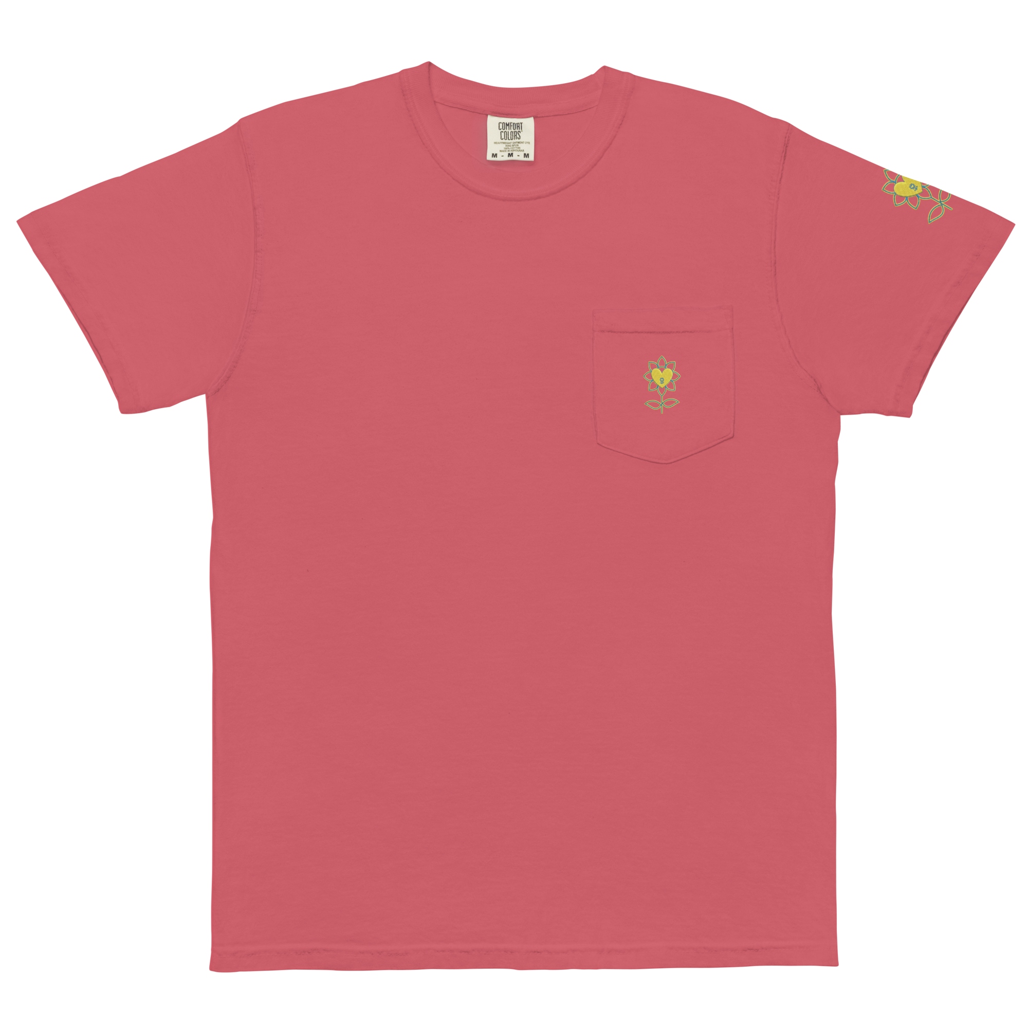 Hearts Home decor Unisex garment-dyed pocket t-shirt - Alivwood