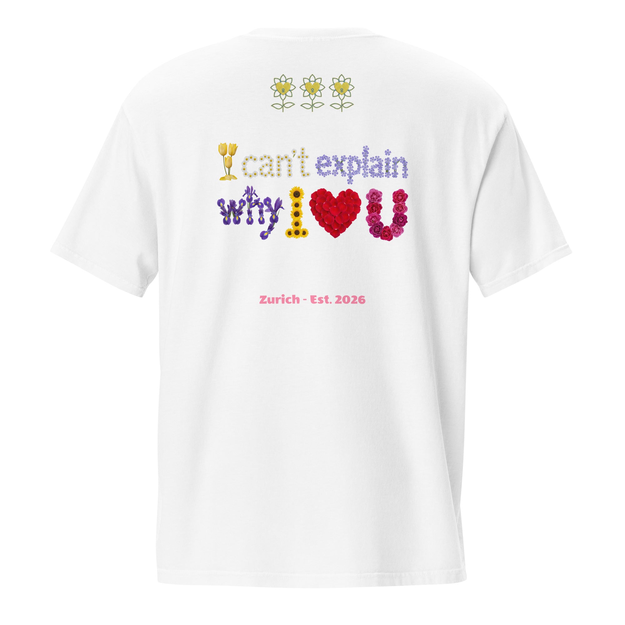 I can't explain Unisex garment-dyed pocket t-shirt - Alivwood