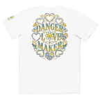 Danger Love Maker Unisex garment-dyed pocket t-shirt - Alivwood