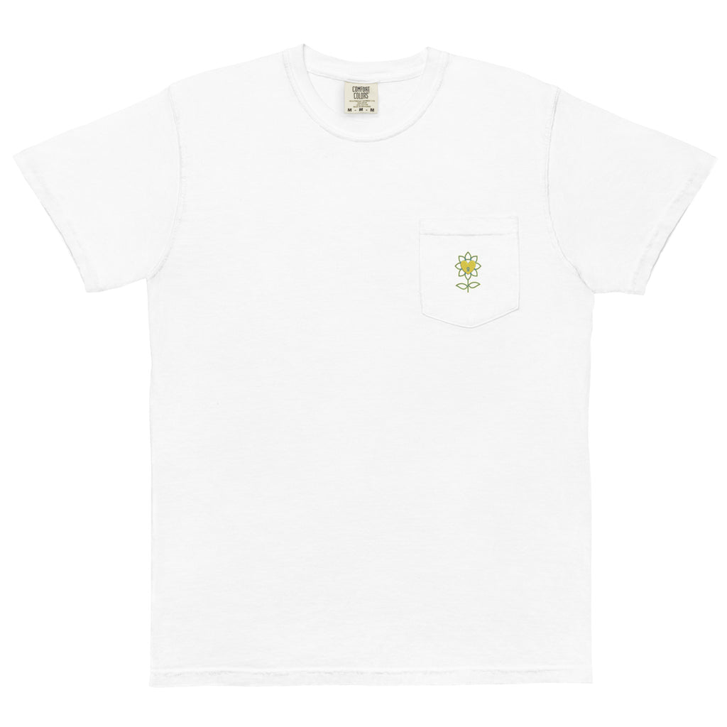 I can't explain Unisex garment-dyed pocket t-shirt - Alivwood