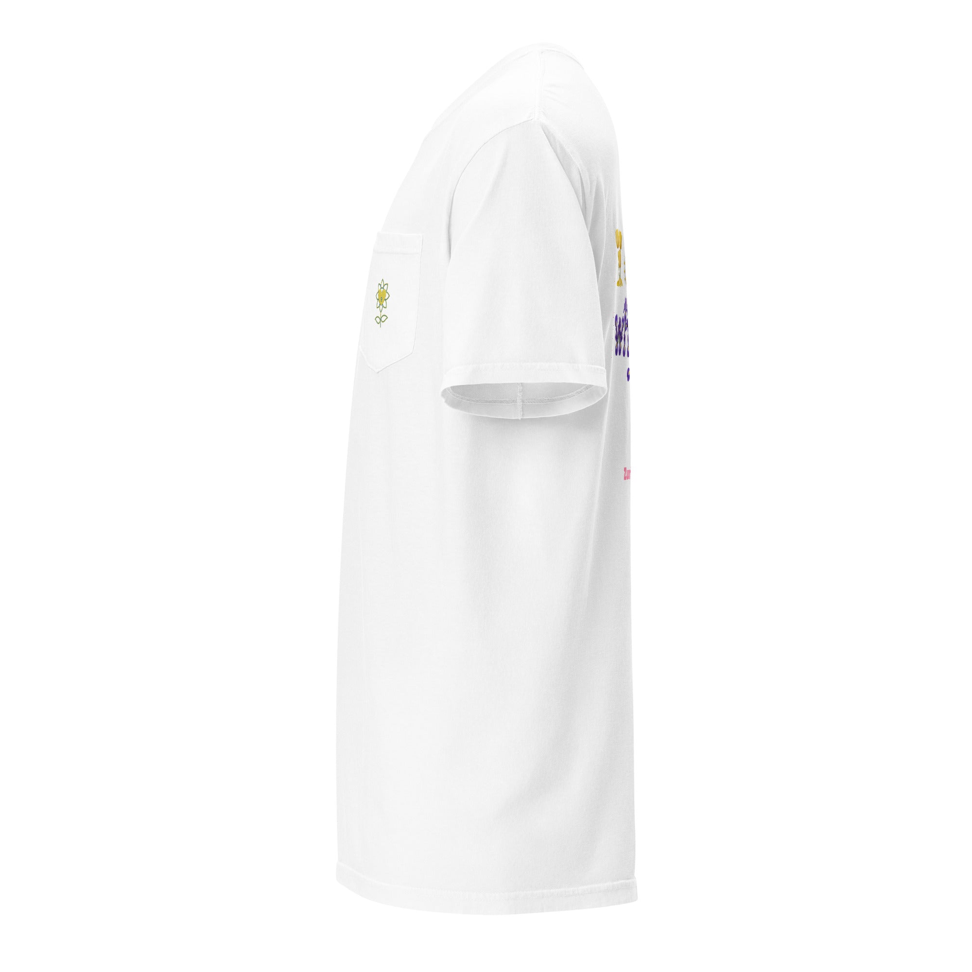 I can't explain Unisex garment-dyed pocket t-shirt - Alivwood