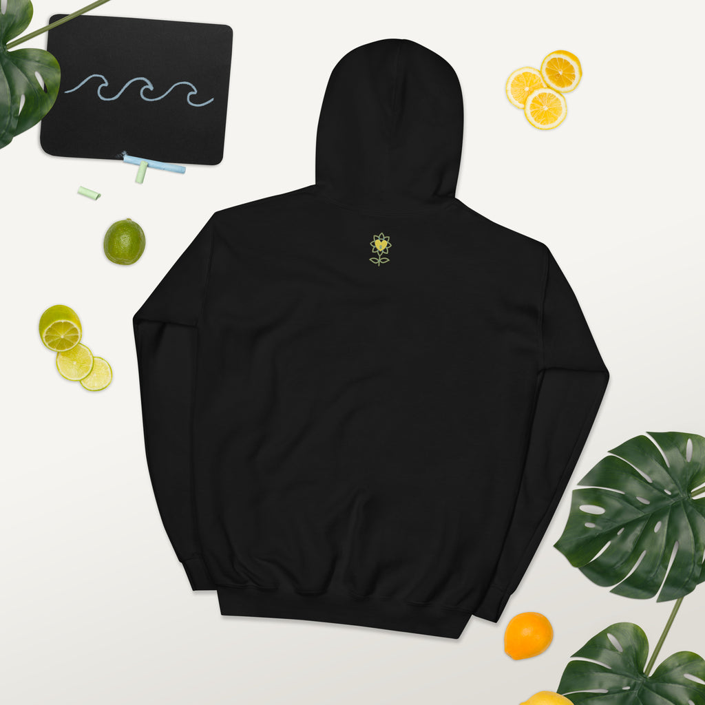 FlowerBurn Unisex Hoodie - Alivwood