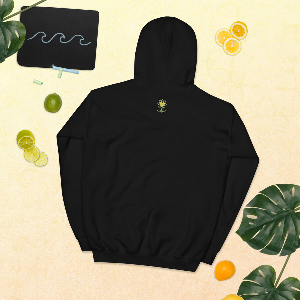 FlowerBurn Unisex Hoodie - Alivwood
