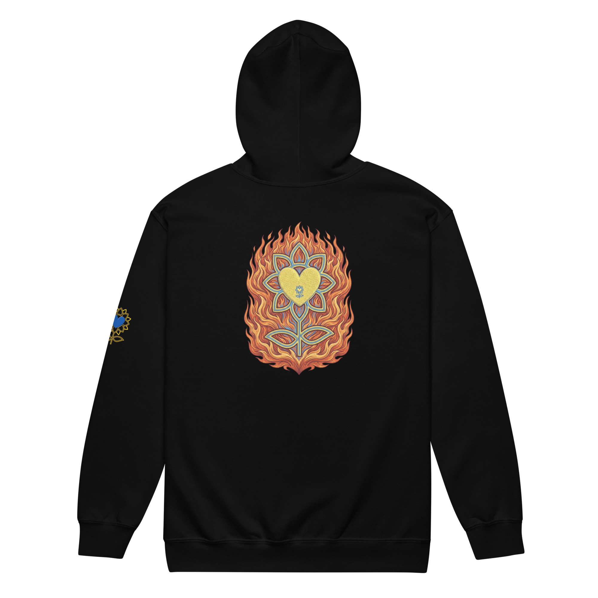 Alivwood4Symbols Unisex heavy blend zip hoodie - Alivwood