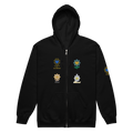 Alivwood4Symbols Unisex heavy blend zip hoodie - Alivwood