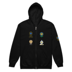 Alivwood4Symbols Unisex heavy blend zip hoodie - Alivwood