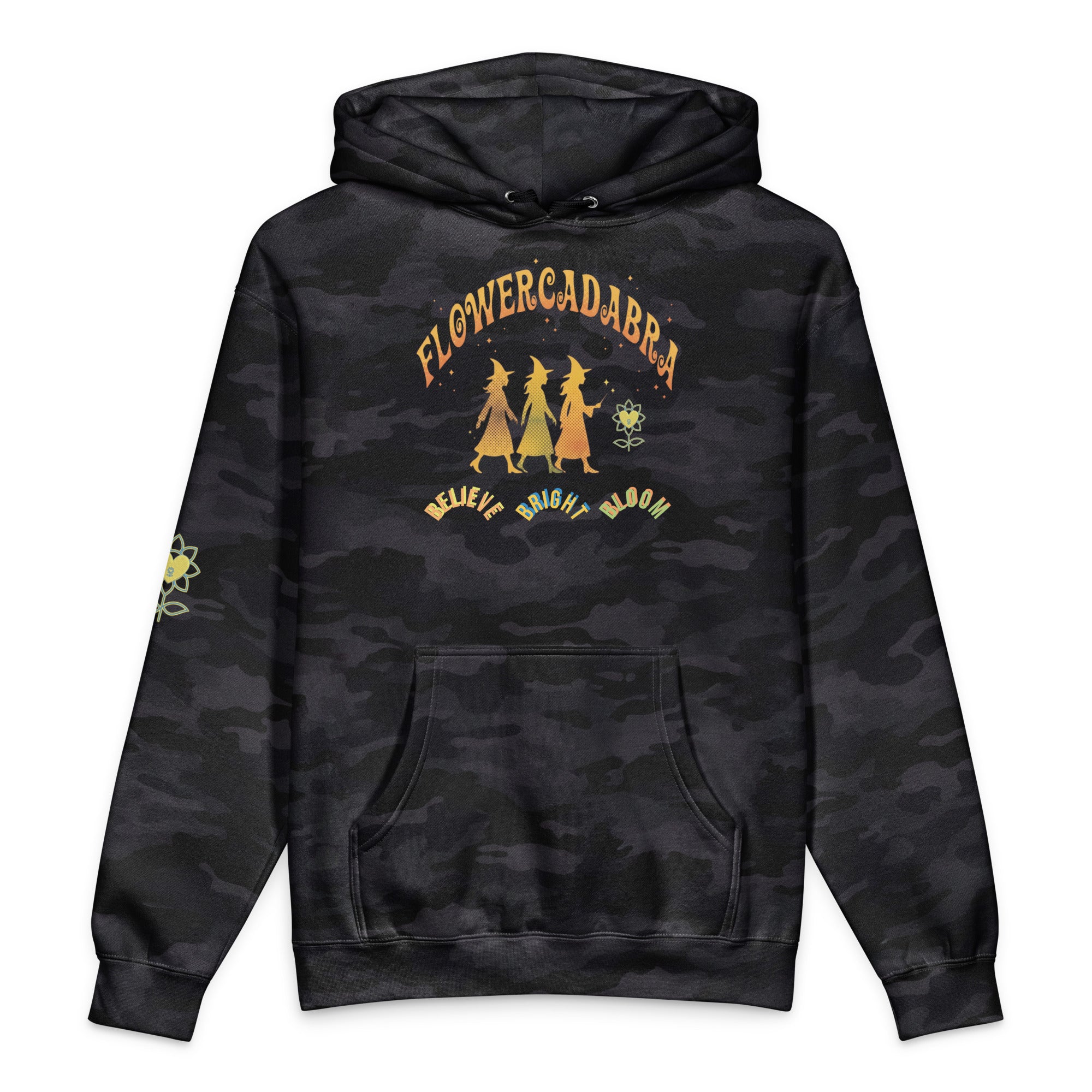 Flowercadabra Unisex Heavyweight Hooded Sweatshirt | Independent Trading Co. IND4000 - Alivwood