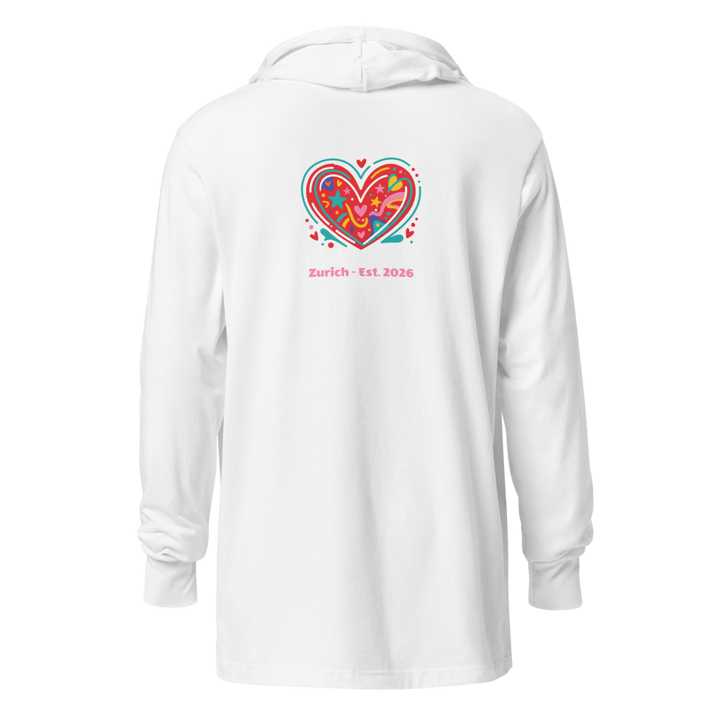 Alivwood Big Heart Hooded Long-Sleeve Tee - Alivwood