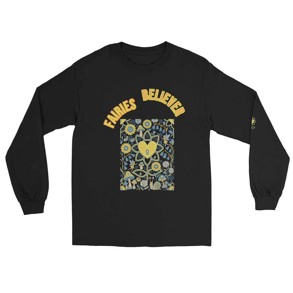 FairiesBeliever Long Sleeve Shirt - Alivwood